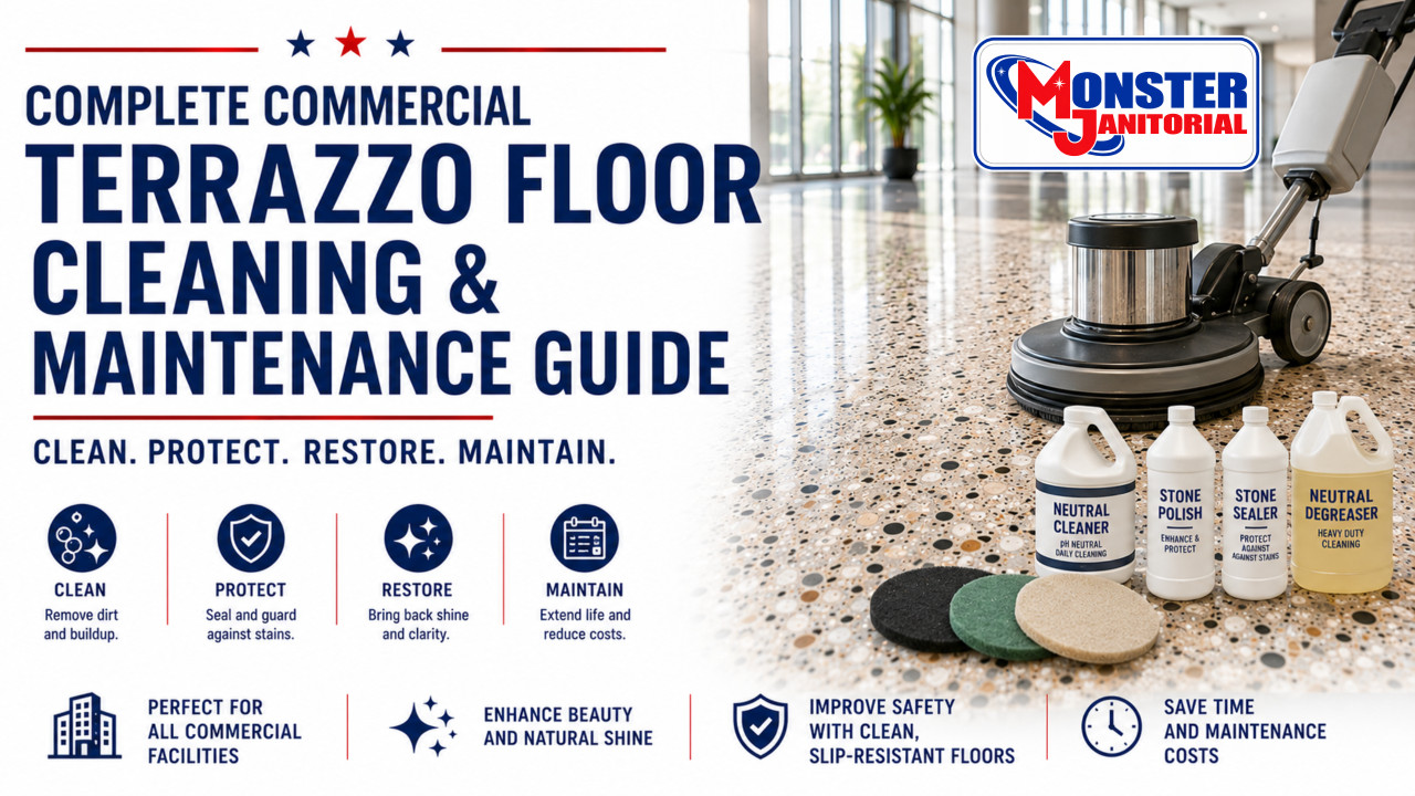 Complete Commercial Terrazzo Floor Cleaning & Maintenance Guide