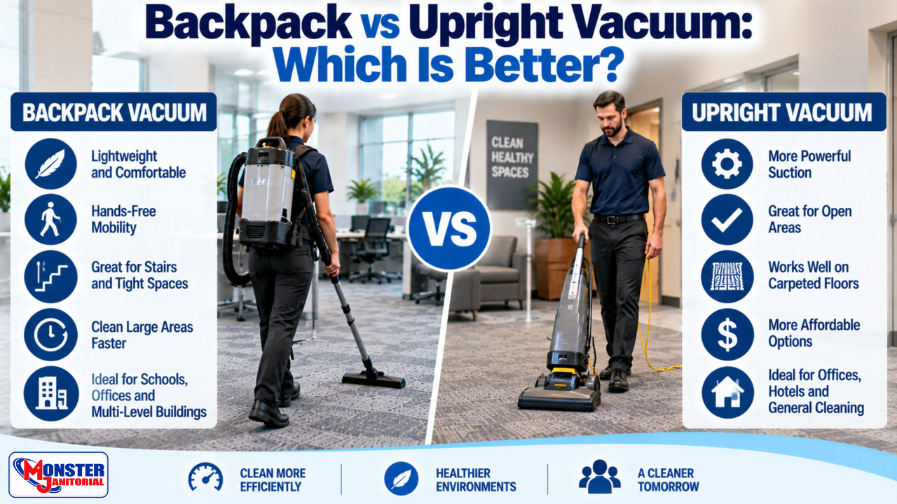 Backpack vs Upright Vacuum: Which Is Better?
