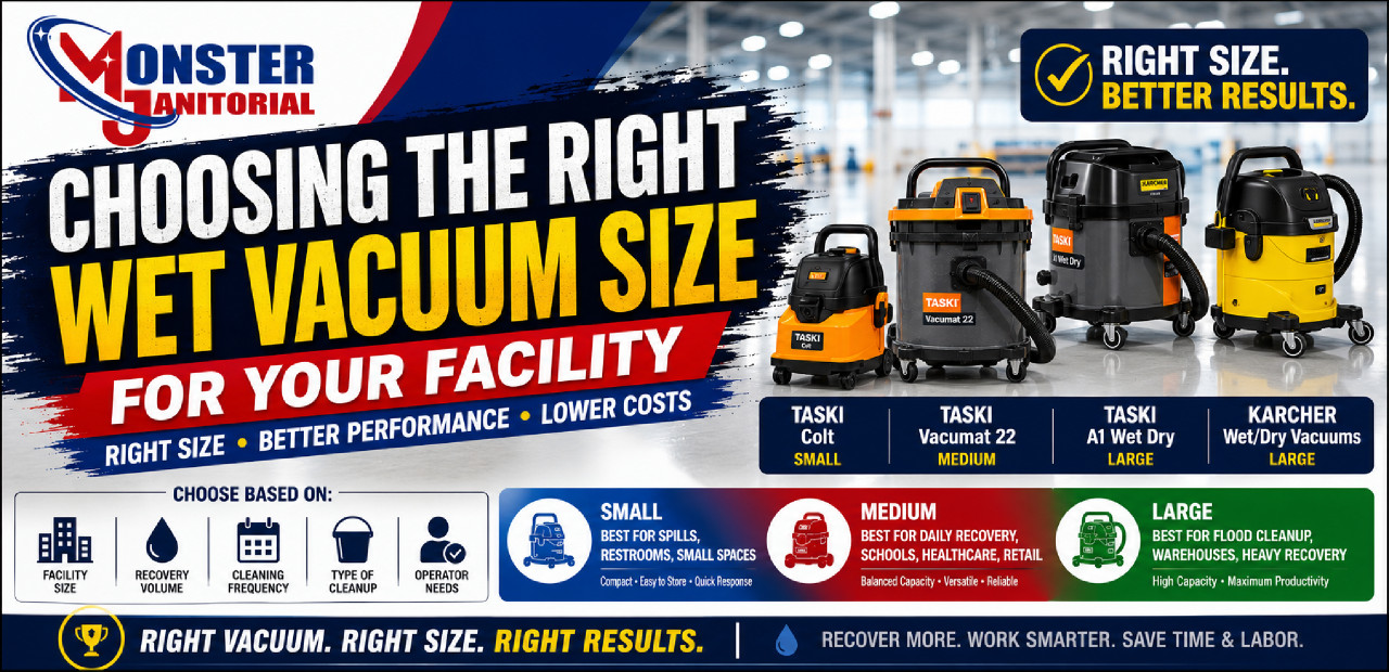 Choosing the Right Wet Vacuum Size