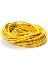 Powr-Flite 72314A - CORD EXT 12/3 SJTW 75' YELLOW cord