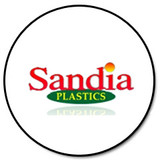 Sandia 10-0340-A - 14" Felt Replacement Blades for 14" Scalloped Felt Floor Tool