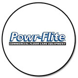 Powr-Flite 48408020 - Squeegee,Auto Scrubber,Front,Rubber,847MM X 50MM / 33.34IN X 1.97IN