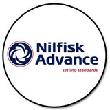 Nilfisk 30954A - BLADE SQUEEGEE RIBBED 46.00LG.