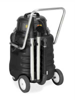 Powr-Flite PF58 - 20 Gallon Wet Dry Vacuum - Dual Motor with Poly Tank SIDE