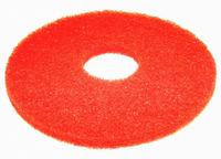 12" Red Round Floor Pads - Box of 5 (ETCJA12REDBX5)