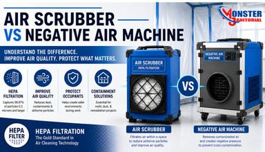 Air Scrubbers vs Negative Air Machines