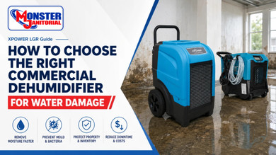How to Choose the Right Commercial Dehumidifier for Water Damage | XPOWER LGR Guide
