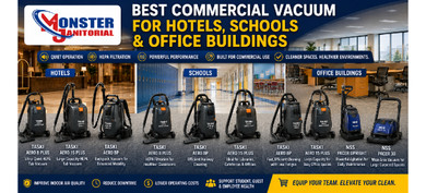 Best Commercial Vacuum for Hotels, Schools & Office Buildings
