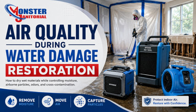 Air Quality During Water Damage Restoration | Equipment Guide
