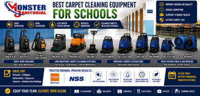 Best Carpet Cleaning Equipment for Schools