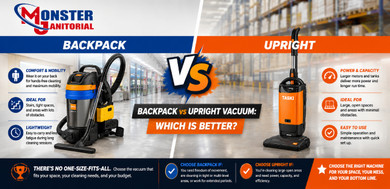 Backpack vs Upright Vacuum: Which Is Better?