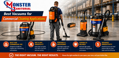 Best Vacuums for Commercial Cleaning Applications