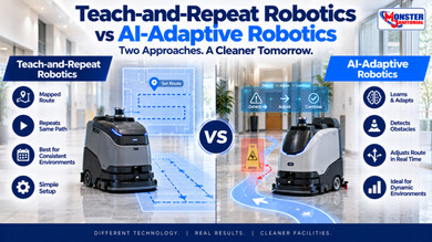 Teach-and-Repeat Robotics vs AI-Adaptive Robotics