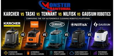 Understanding Commercial Cleaning Robotics Platforms - Karcher, TASKI, Tennant, Nilfisk & Gausium