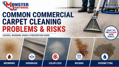 How to Prevent Commercial Carpet Cleaning Damage: Browning, Shrinkage, Color Loss, Wicking & Overwetting