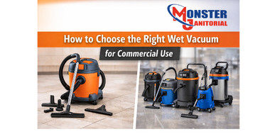 How to Choose the Right Wet Vacuum for Commercial Use