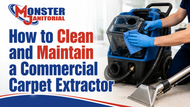 How to Clean and Maintain a Commercial Carpet Extractor