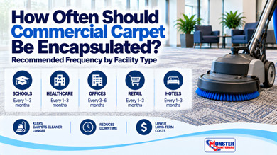 How Often Should Commercial Carpet Be Encapsulated?
