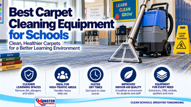 Best Carpet Cleaning Equipment for Schools