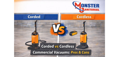 Corded vs Cordless Commercial Vacuums: Pros & Cons