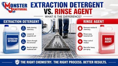 Extraction Detergent vs. Rinse Agent: What Is the Difference?