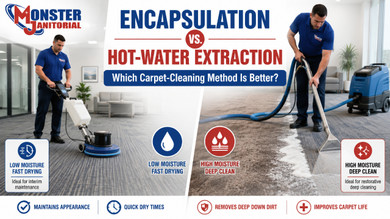 Encapsulation vs. Hot-Water Extraction: Which Carpet-Cleaning Method Is Better?