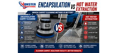 Encapsulation vs Hot Water Extraction – Which Carpet Cleaning Method Is Better?