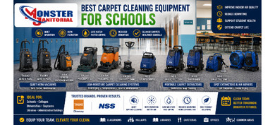 Best Carpet Cleaning Equipment for Schools