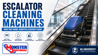 Escalator Cleaning Machines: How They Work, Benefits & Buyer’s Guide