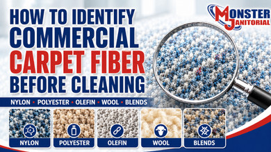 How to Identify Commercial Carpet Fiber Before Cleaning