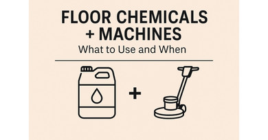 Which Floor Chemicals to Use with Commercial Floor Machines