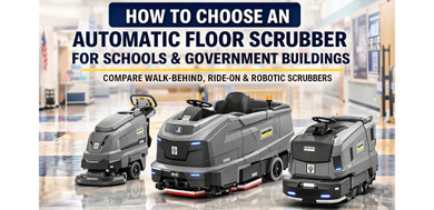 How to Choose an Automatic Floor Scrubber for Schools and Government Buildings