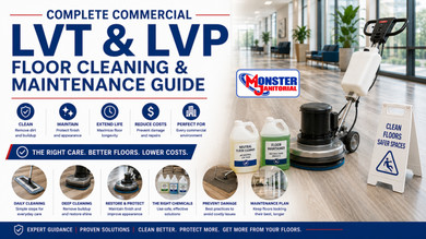 Complete Commercial LVT & LVP Floor Cleaning & Maintenance Guide
