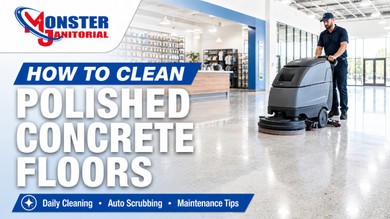 How to Clean Polished Concrete Floors