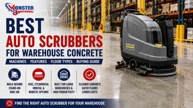 Best Auto Scrubbers for Warehouse Concrete