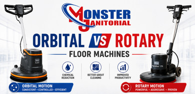 Orbital Floor Machines vs Rotary Floor Machines
