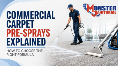 Commercial Carpet Pre-Sprays Explained: How to Choose the Right Formula