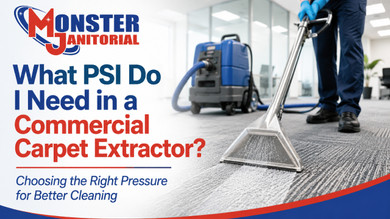 What PSI Do I Need in a Commercial Carpet Extractor?