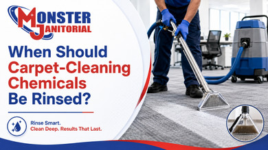 When Should Carpet-Cleaning Chemicals Be Rinsed?