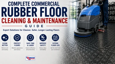 Complete Commercial Rubber Floor Cleaning & Maintenance Guide
