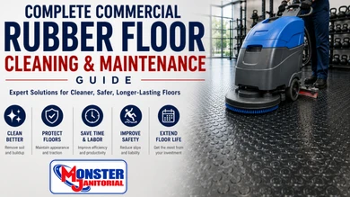 Complete Commercial Rubber Floor Cleaning & Maintenance Guide
