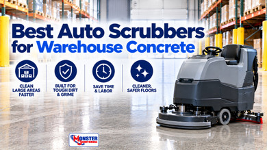 Best Auto Scrubbers for Warehouse Concrete