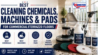 Best Cleaning Chemicals, Machines & Pads for Commercial Terrazzo Floors