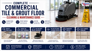 Complete Commercial Tile & Grout Floor Cleaning & Maintenance Guide