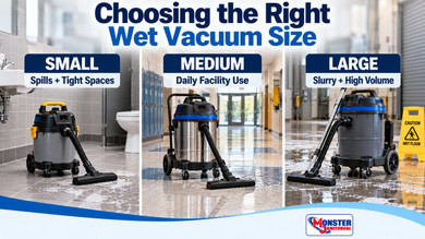 Choosing the Right Wet Vacuum Size