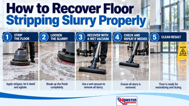 How to Recover Floor Stripping Slurry Properly
