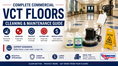 Complete Commercial VCT Floor Cleaning & Maintenance Guide