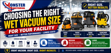 Choosing the Right Wet Vacuum Size