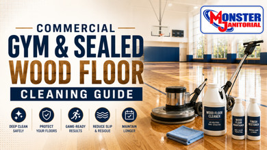 Commercial Gym & Sealed Wood Floor Cleaning Guide