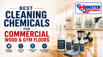 Best Cleaning Chemicals for Commercial Wood & Gym Floors